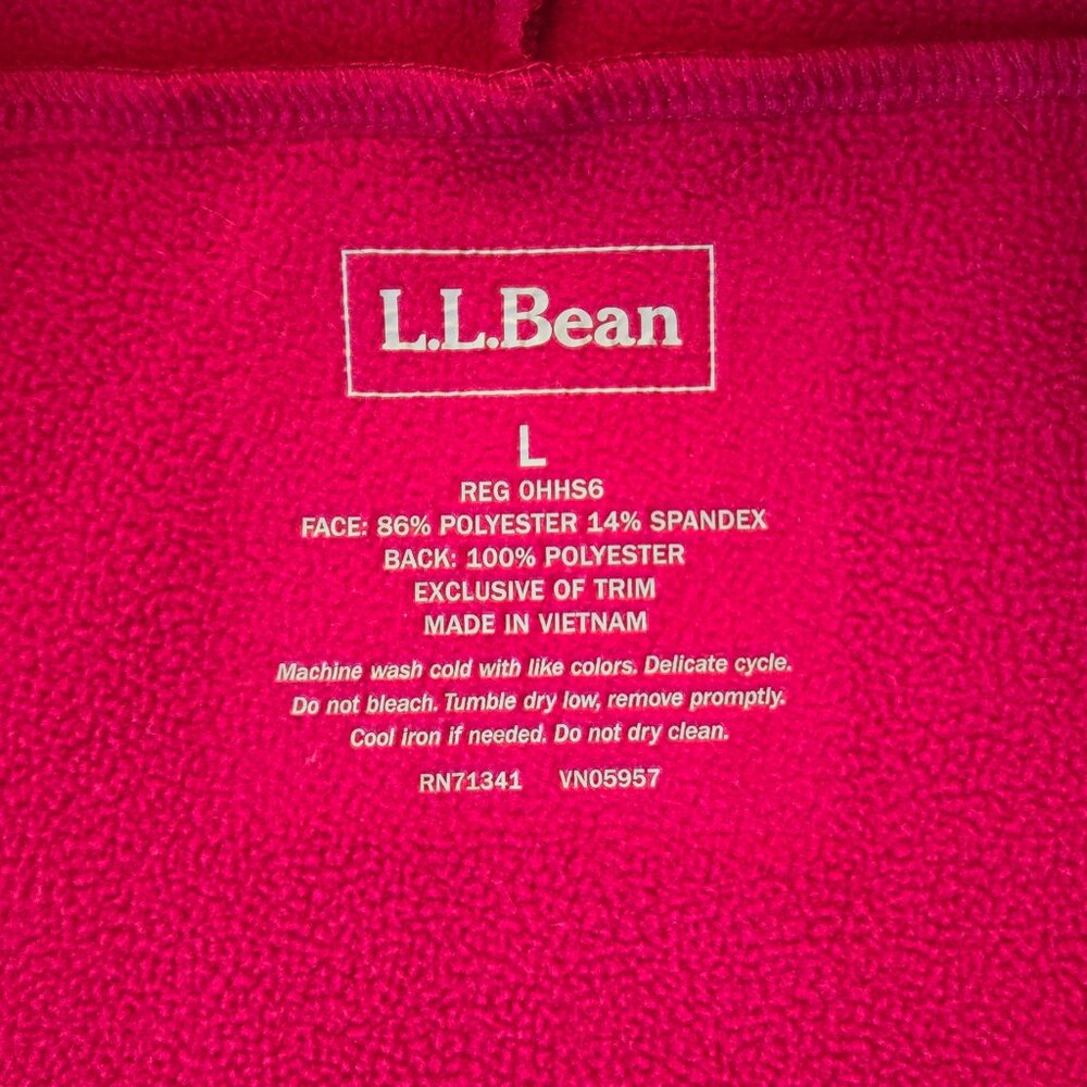 LL Bean Pathfinder jacket, Women's Large, 2-toned pink - Picture 8 of 8